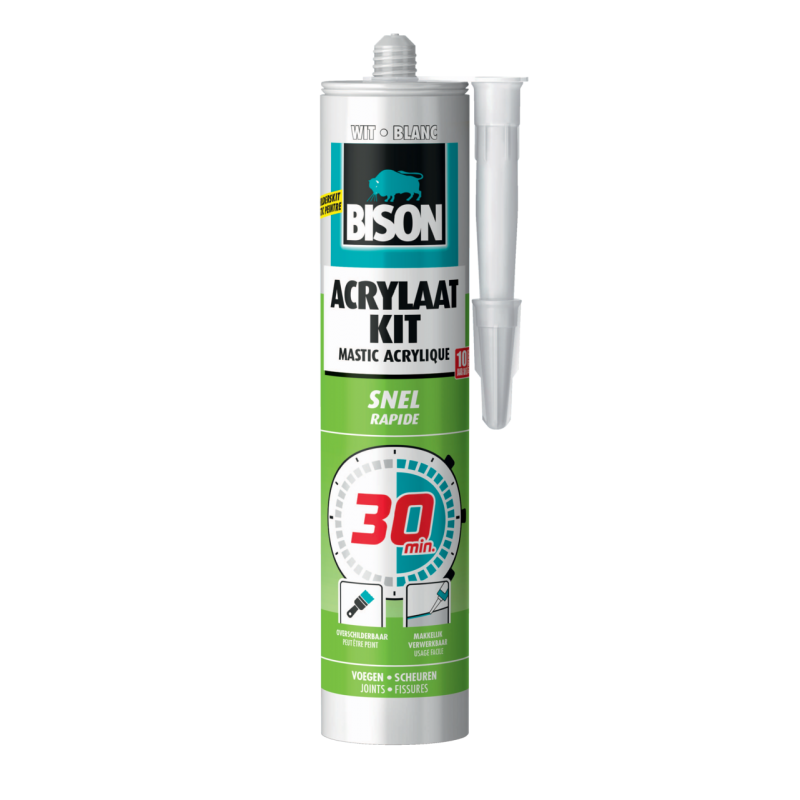 Bison Acrylaatkit Wit 30 Minuten