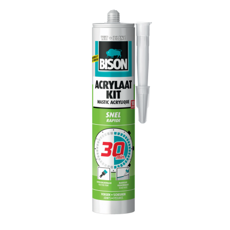 Bison Acrylaatkit Wit 30 Minuten