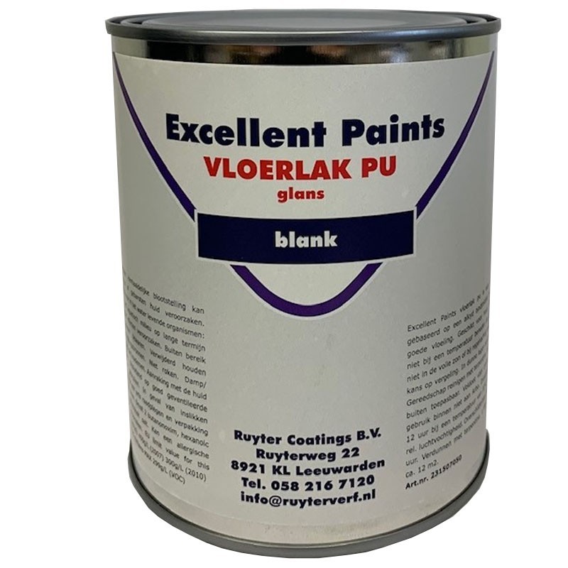 Excellent Vloerlak PU Glans